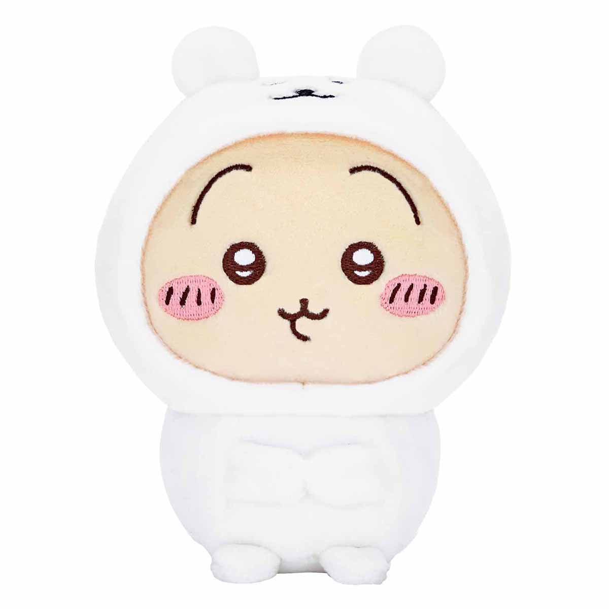 ナガノマーケット 持ちますマスコット（ナガノのくまを被ったうさぎ