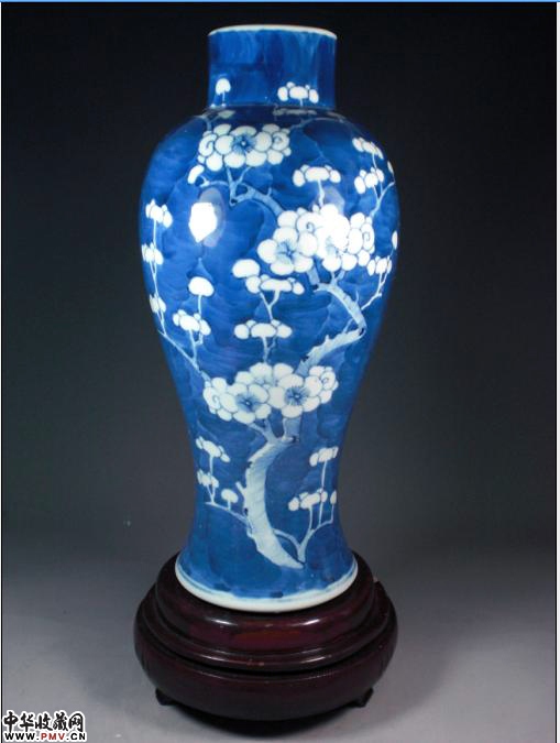 光绪仿康熙冰梅纹观音梅瓶藏家展厅收藏资讯|艺术家|书画家|书画名人