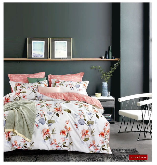 お洒落な布団カバー3点セット(シングル) MMN001 (寝具/寝具カバー