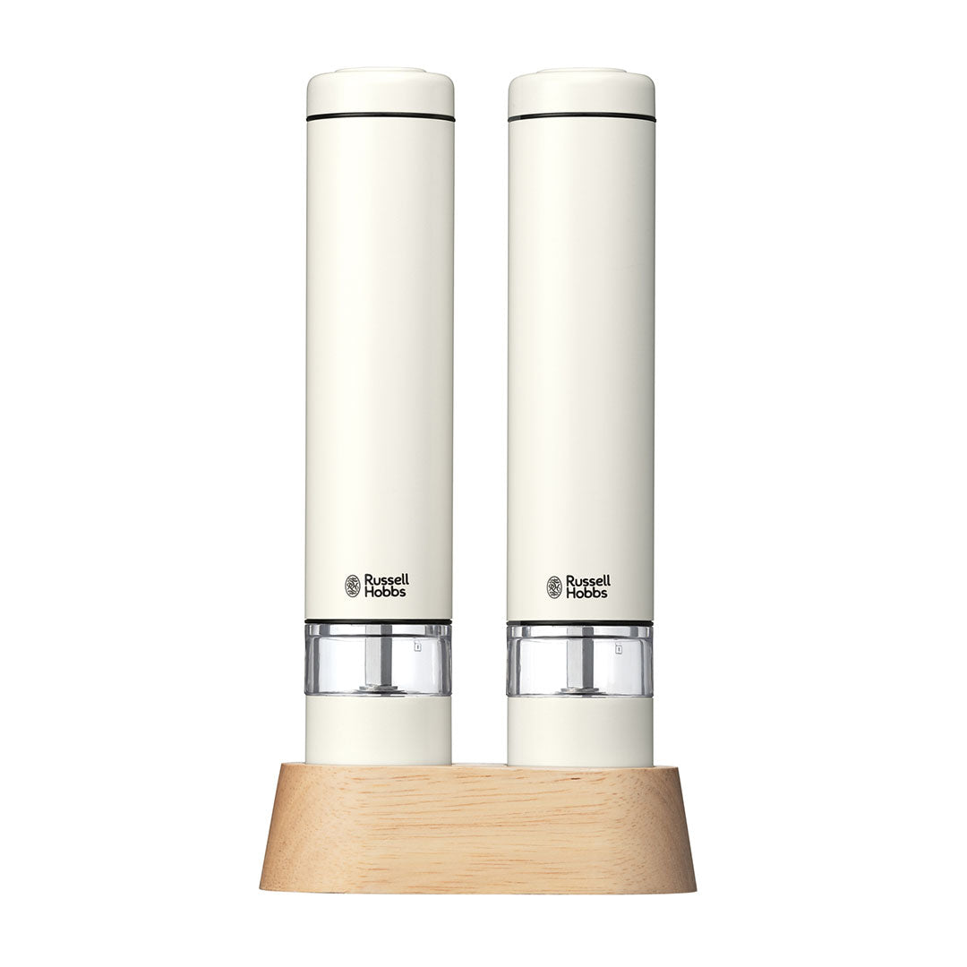 電動ミル ソルト&ペッパーミニ ナチュラルホワイト | ラッセルホブス