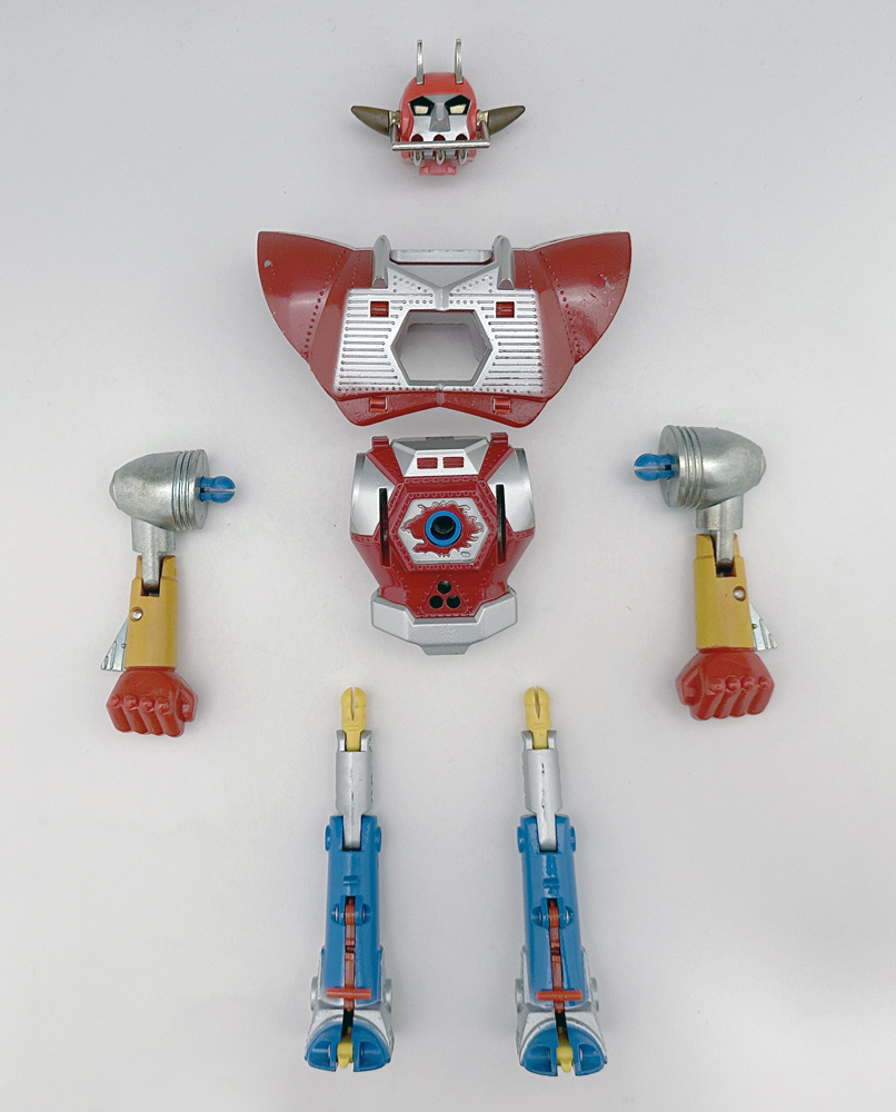 UFO戦士ダイアポロン ジンクロン ブルペットZ合金 ダイアポロン