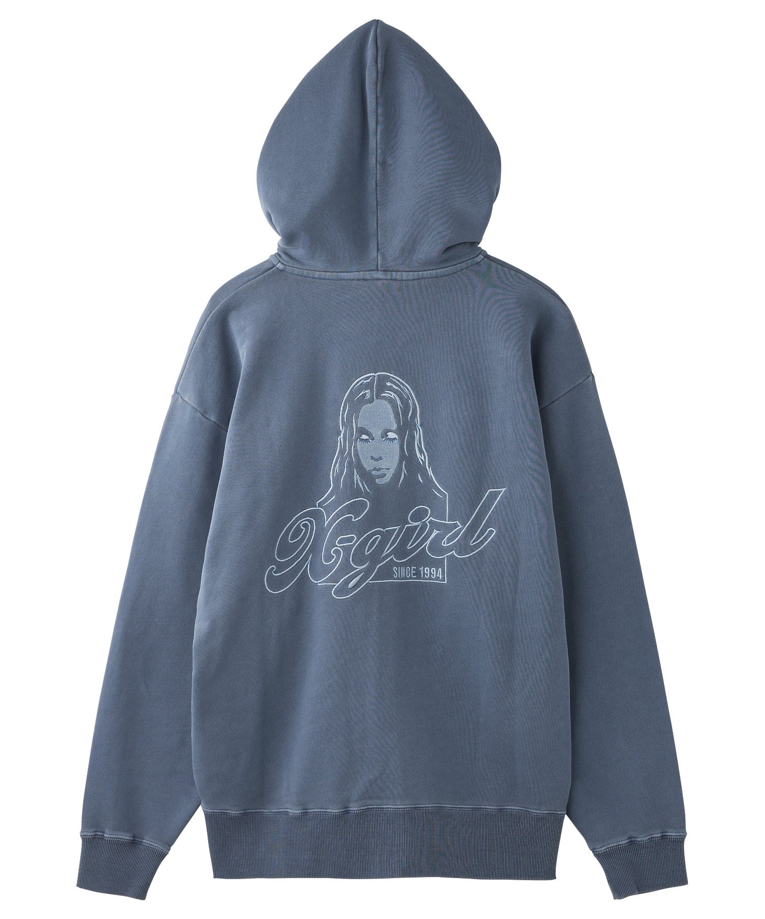FACE PIGMENT DYED ZIP UP SWEAT HOODIE – calif（カリフ）公式サイト