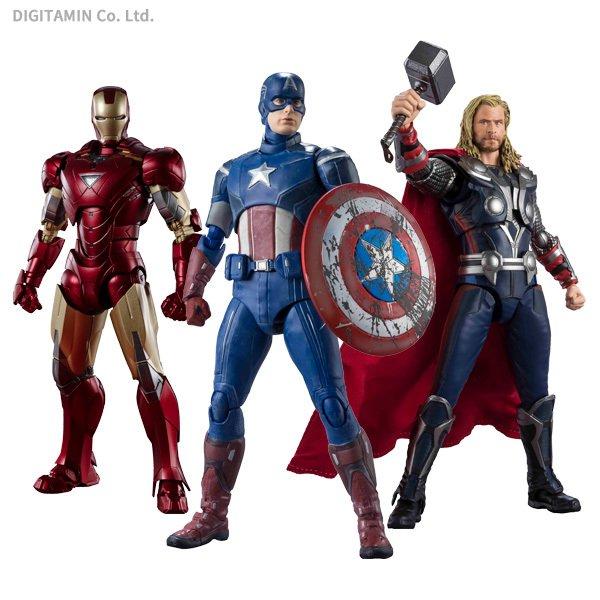 S.H.Figuarts アイアンマン マーク6/キャプテン・アメリカ/ソー