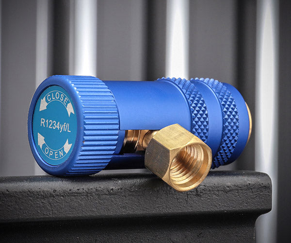 リークラボジャパン R1234YF用低圧側カプラー（青） LL-400-MF4 カー