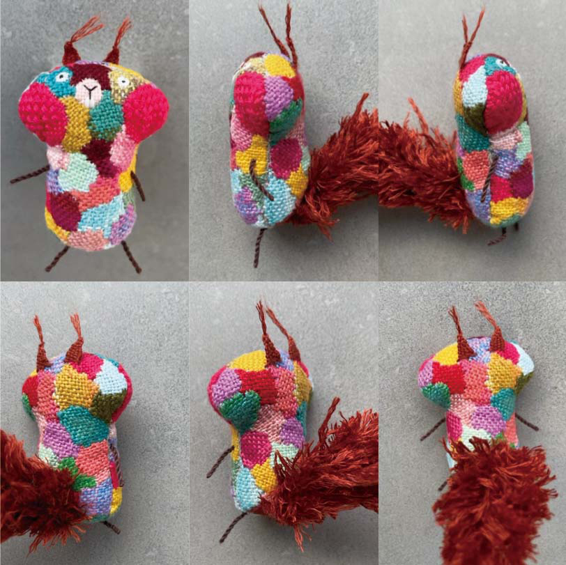 リスさんの小さなぬいぐるみモザイクダーニングキット | WEB限定