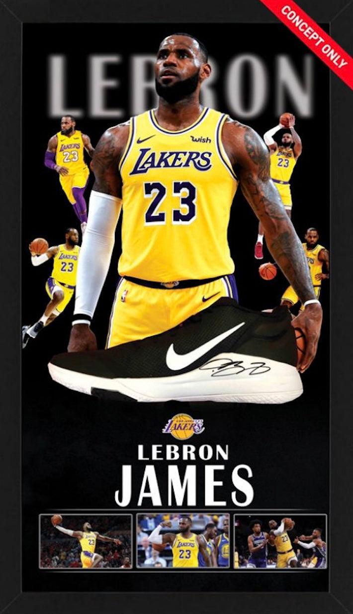 ロサンゼルス・レイカーズ 直筆サイン入りスポーツメモラビリア