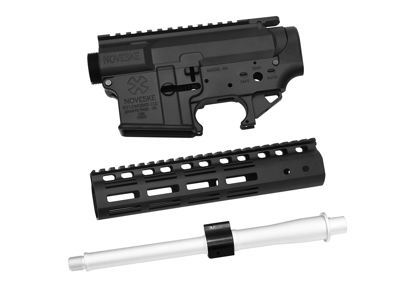 新品]MWS用アルミ製Noveske N4レシーバーセット(残り1個) 新品]MWS用