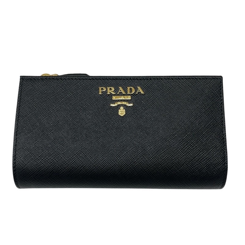 PRADA】プラダ サフィアーノ マルチカラー 黒 ブラック 現行モデル
