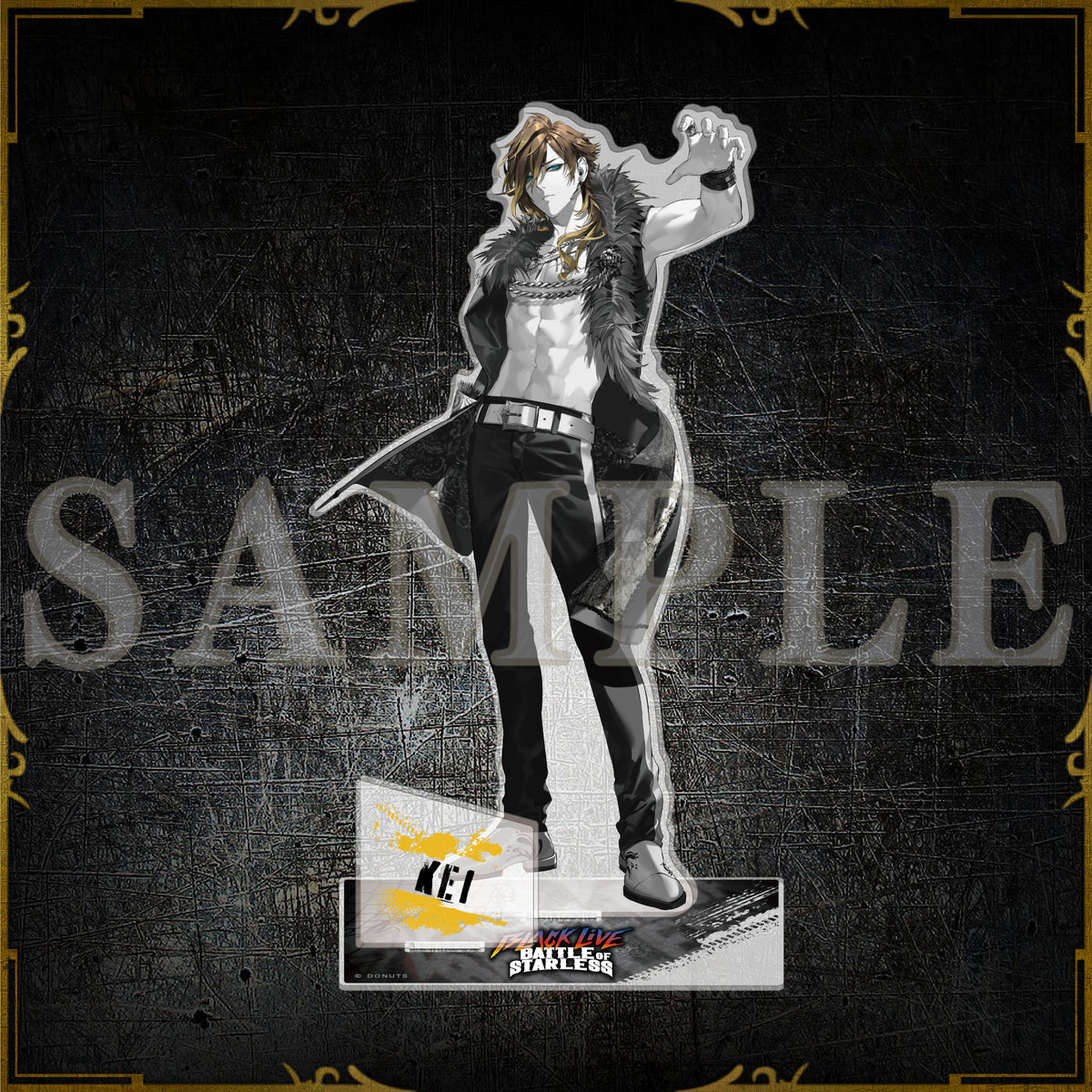 BLACKLIVE -Battle of Starless- KVアクリルフィギュア – ブラック