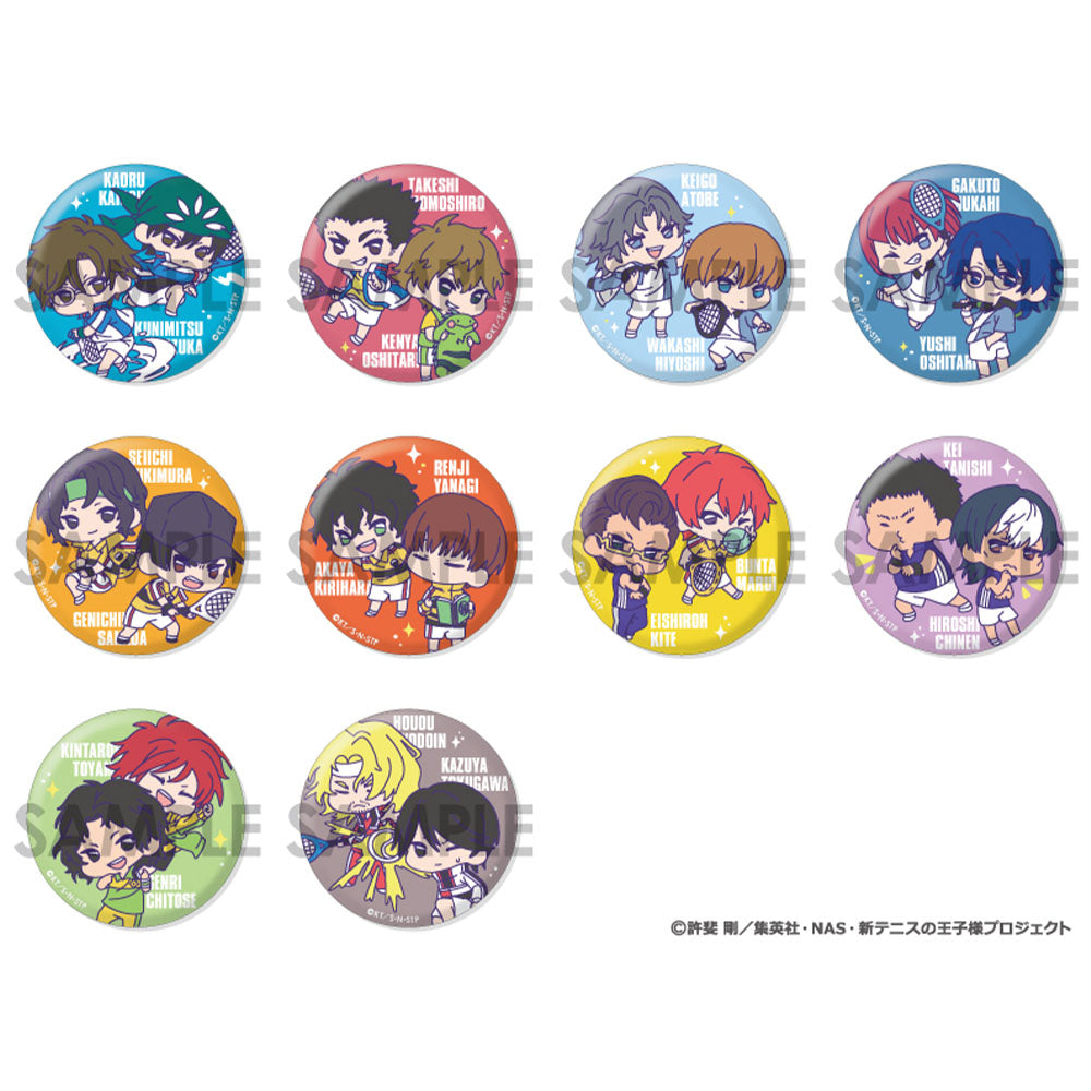 JUMP SHOP限定】新テニスの王子様 わちゃっと！トレーディング缶バッジ