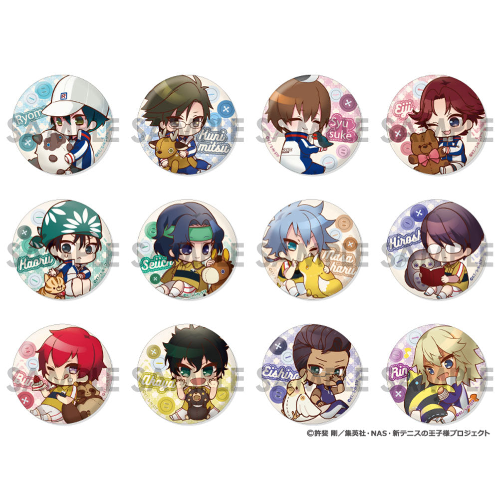 JUMP SHOP限定】新テニスの王子様 トレーディング缶バッジ～動物と王子
