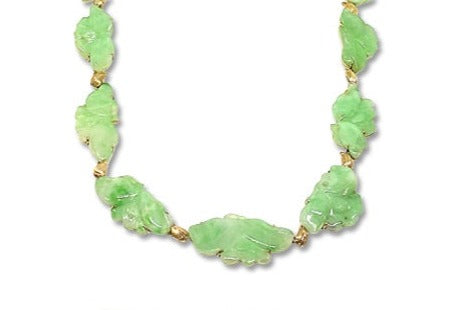 Jade K14翡翠ネックレス(No.126738) – JEX宝石ギャラリーオンライン