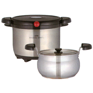 シャトルシェフ KBA－3001 ステンレスブラック(サーモス 真空