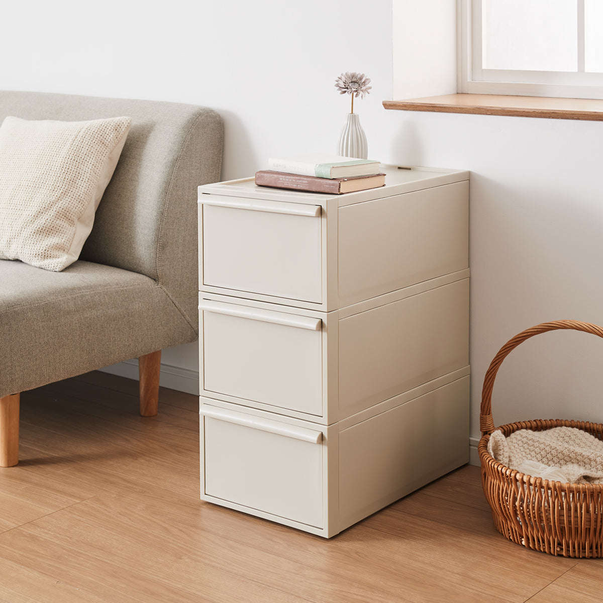 ライクイット (like-it) 収納ケース クローゼットシステム 引出し (M