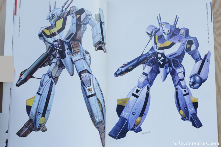 Macross Package Art Collection Book Review - Halcyon Realms - Art