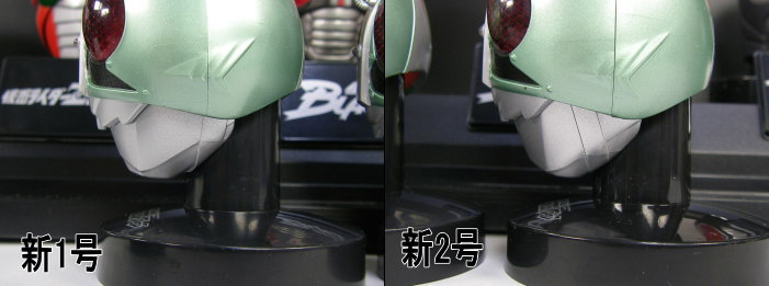 ライダーマスクコレクション プレミアム発光台座ディスプレイ～序章