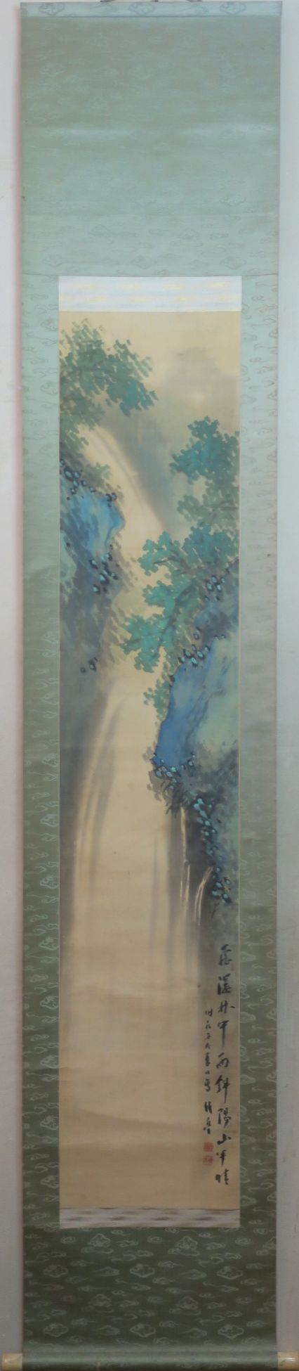 仙遊洞 姫島竹亭 滝図