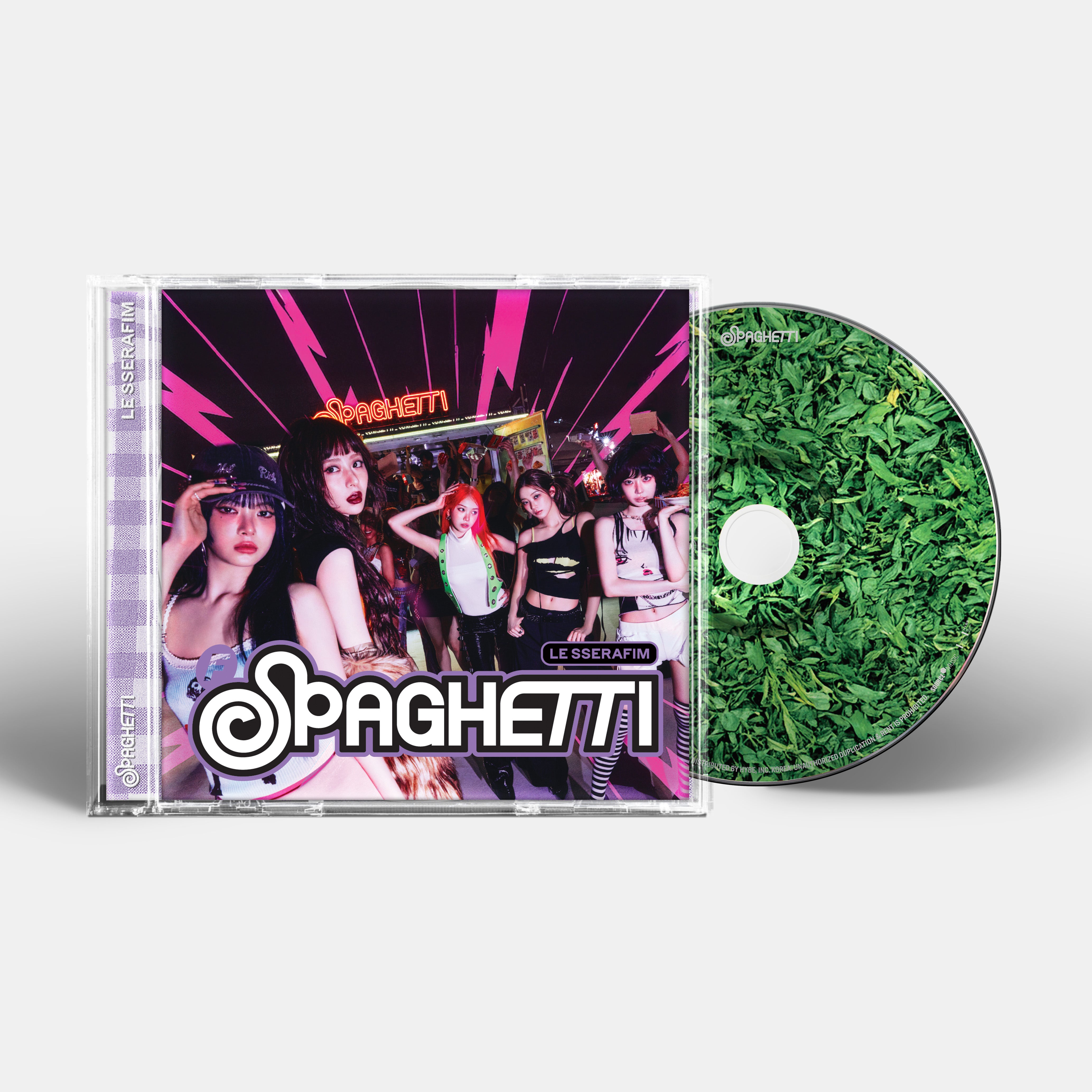 1st Single Album 'SPAGHETTI' Single CD (Parsley ver.) - LE