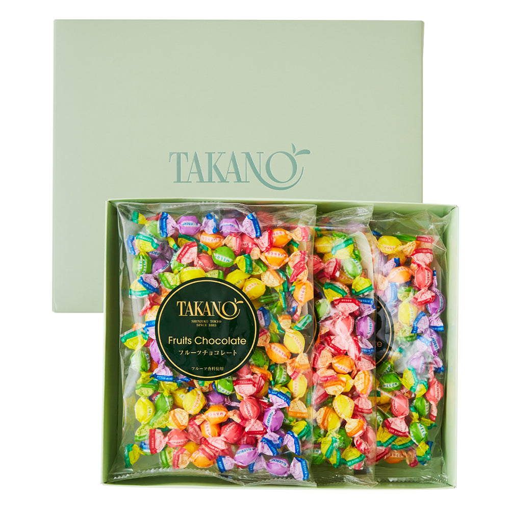 新宿高野 フルーツチョコレート平袋3入 – 新宿高野オンラインショップ
