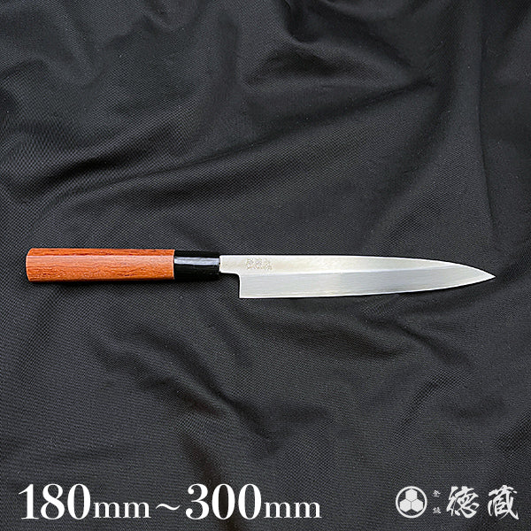AUS8 柳刃包丁 ブビンガ柄 – 徳蔵刃物 TOKUZO KNIVES