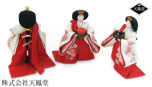 三人官女】平安天鳳作「公家正装三人官女」