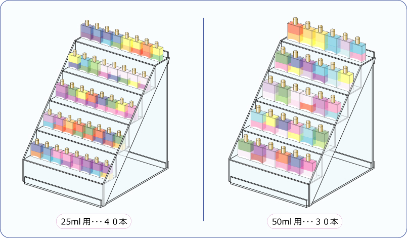 オーラソーマ用 組立式スタンド｜アクリめいと
