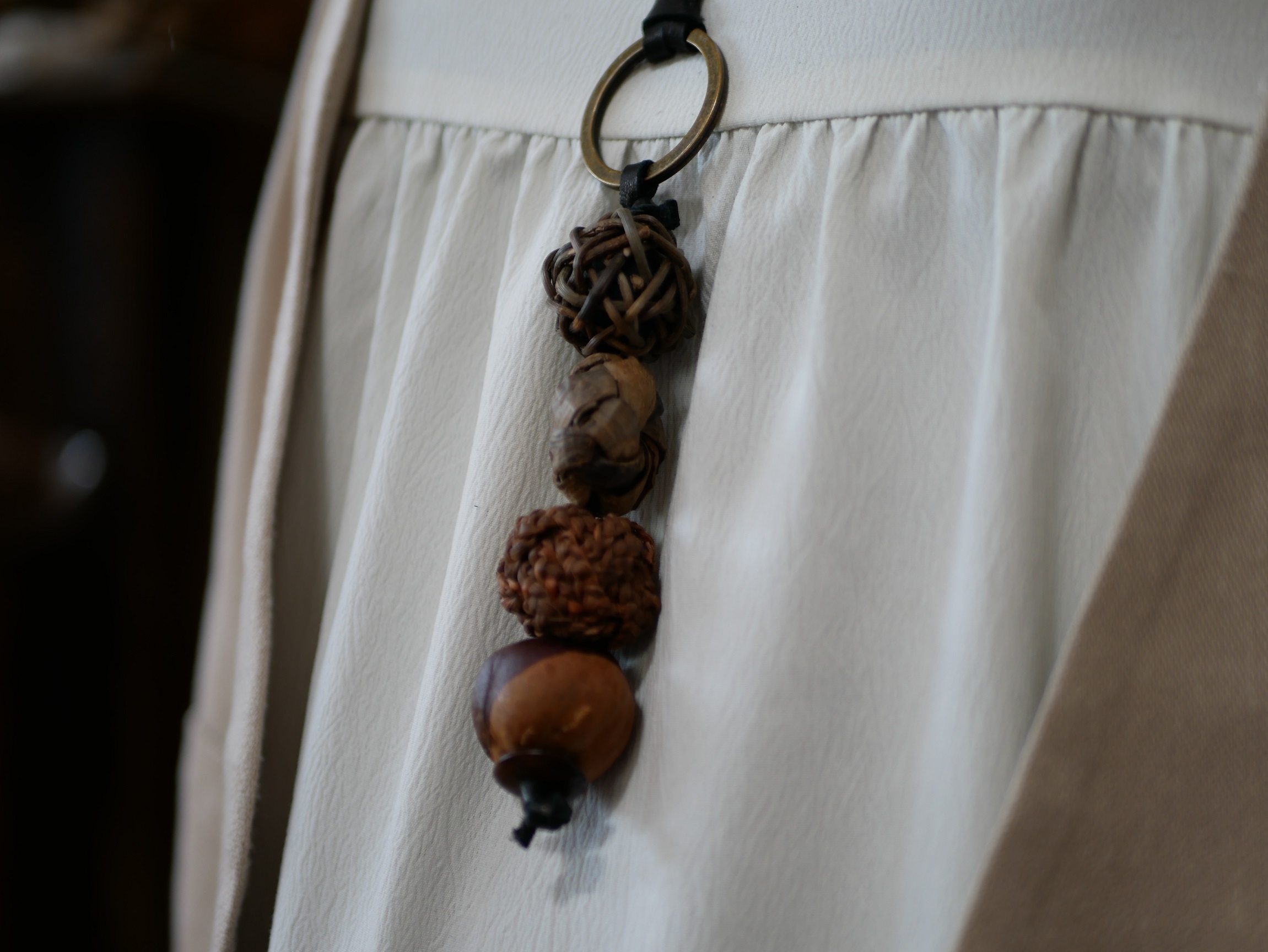 キーホルダー 山ぶどうミックス（L） 商品詳細｜山葡萄かごバック・猫