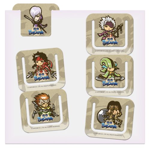 0119)[戦国BASARA六連ブックマーカー][戦国BASARA3ポストカードセット