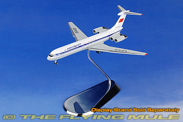 GeminiJets GJAFL1131 - Il-62 Classic Diecast Model, Aeroflot, CCCP