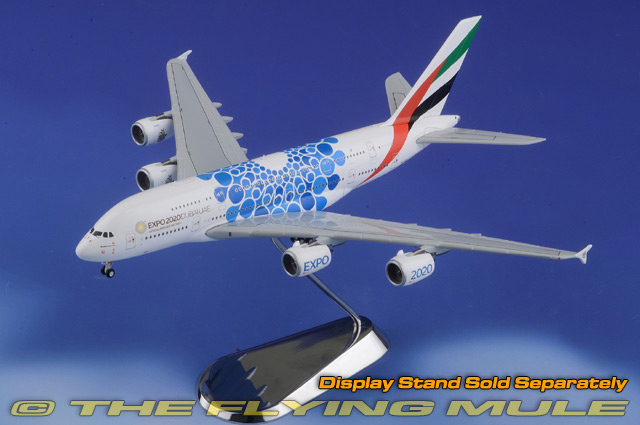 A380-800 1:400 Diecast Model - GeminiJets GJ-GJUAE1833 - $52.95