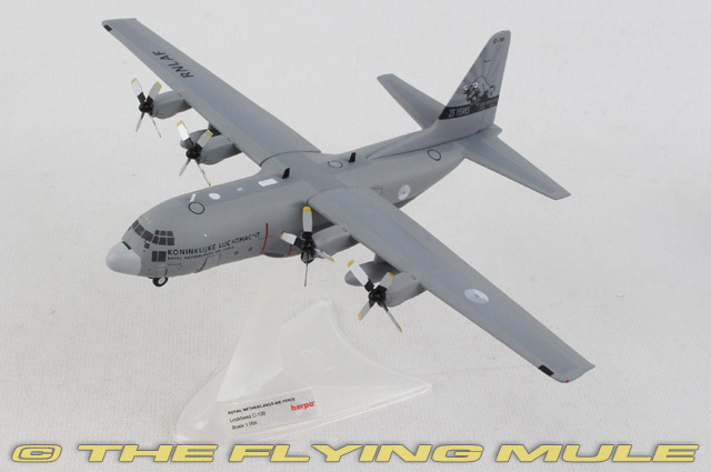 C-130H Hercules 1:200 Diecast Model - Herpa HE-571296 - $140.95