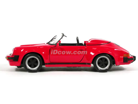1989 Porsche 911 Speedster diecast model car 1:18 scale die cast