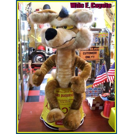 ルーニー】ワイリーコヨーテ/レアモノ/プラッシュドール/ぬいぐるみ