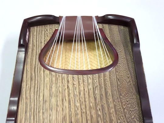 琴 13絃 くり甲 柾目 紅木巻セット KTC0013 商品詳細│琴、三味線の