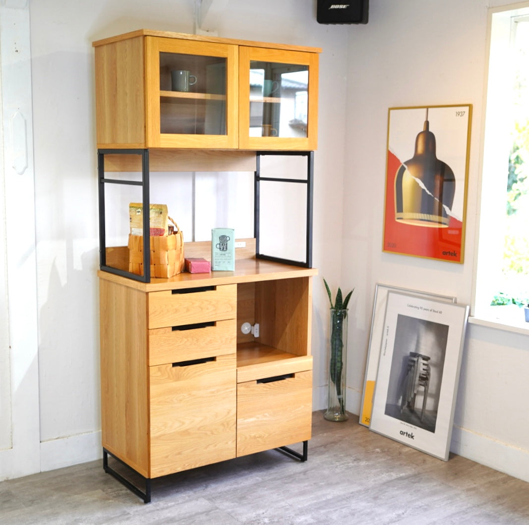 アデペシュ / a.depeche スプレム キッチンボード 食器棚 収納 オーク