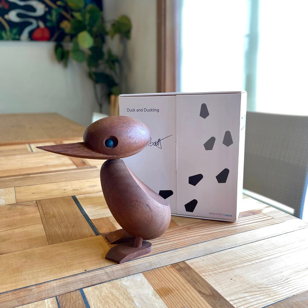 アーキテクトメイト / ARCHITECTMADE ダック （大）木のオブジェ置物