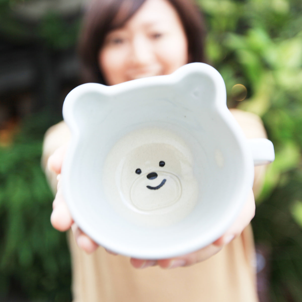 かわいいくま型マグカップ-たいmon君カップ – ゆう雑貨店