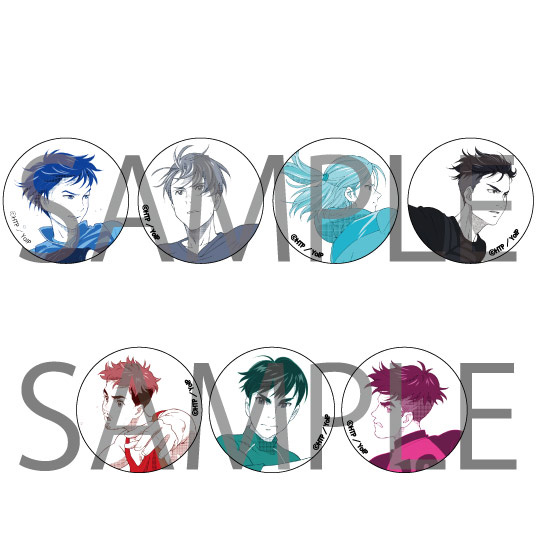 ユーリ!!! on ICE GRAND PRIX 原画展 4DX 缶バッジ 全種