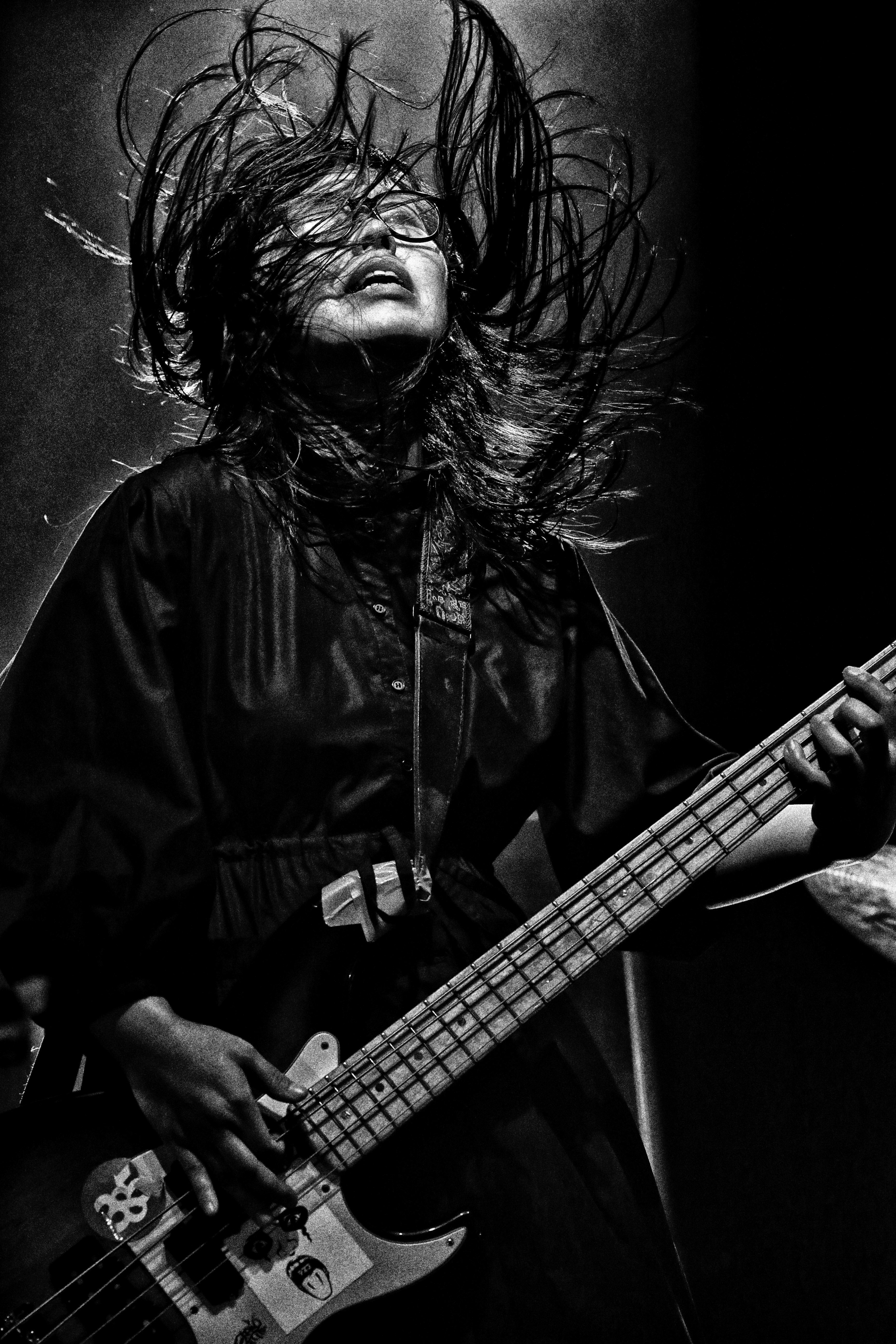 ベース・マガジン×MIYA（ZAZEN BOYS、385）「骸骨さんTシャツ」（半袖