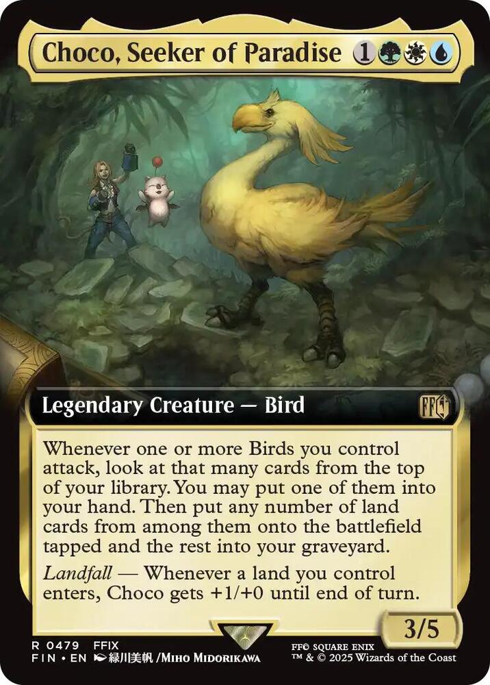 Choco, Seeker of Paradise (Extended Art) - FINAL FANTASY - Magic