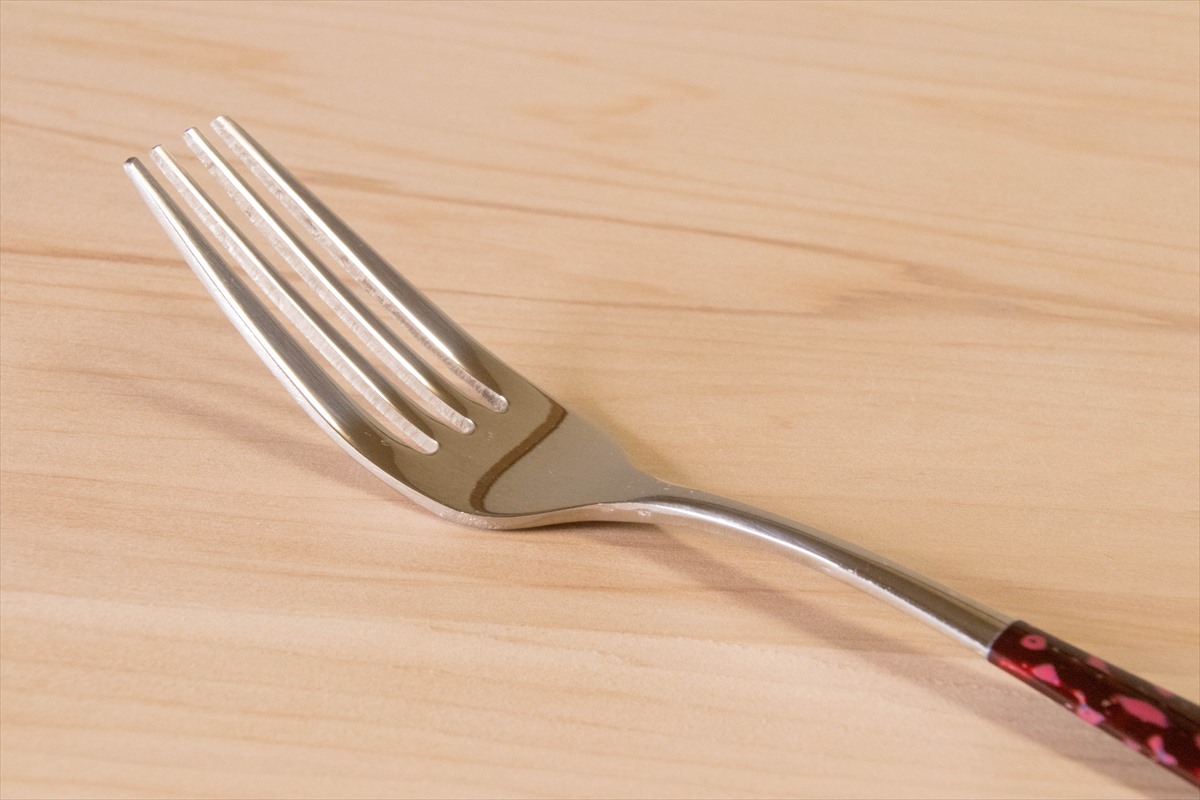 ステンレススプーン・フォーク / ペアセット】星海 透緑・透赤 | 津軽