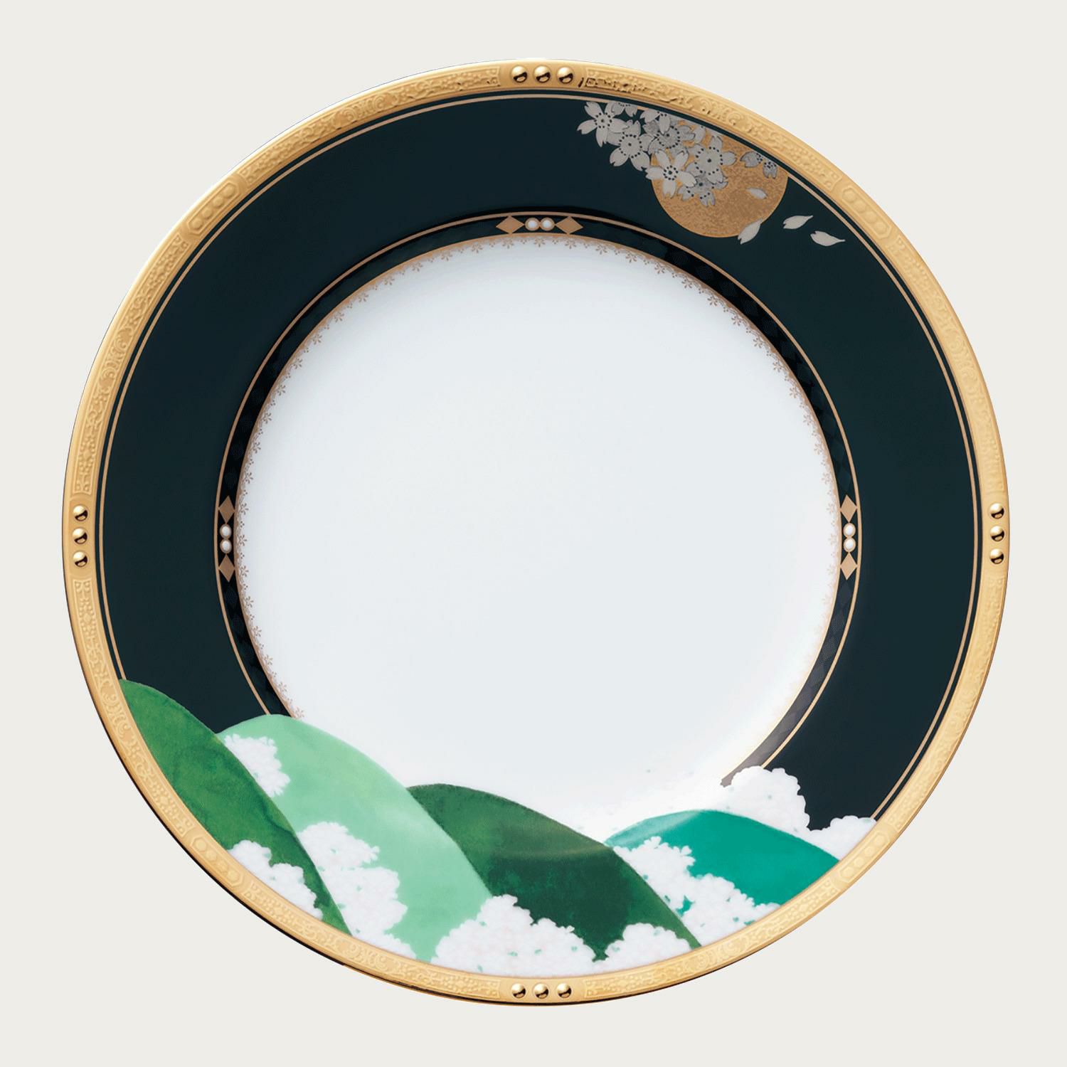 受注生産】四季彩舞曲 27cmプレート 桜 | ノリタケ食器公式オンライン