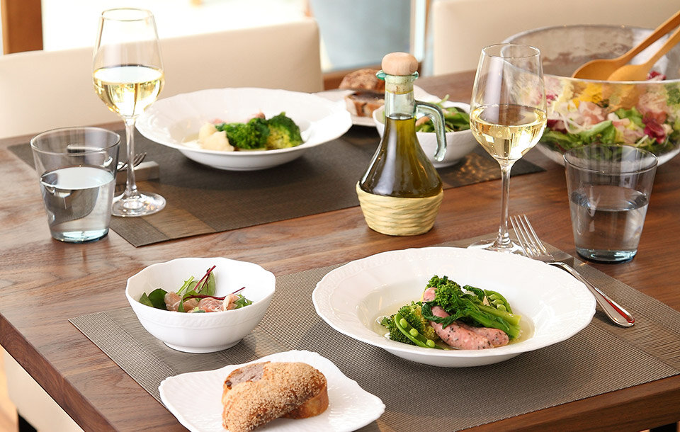 シェール ブラン 13cmボウルペア | ノリタケ食器公式オンラインショップ