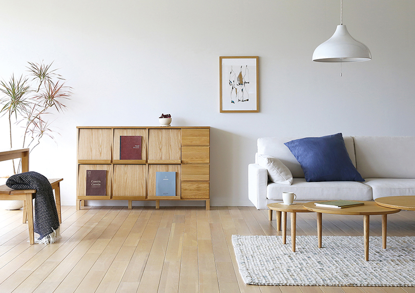 レオソファ 2.5人掛け IVORY(W165×D85×H82cm)税込￥118,000～ | 高野