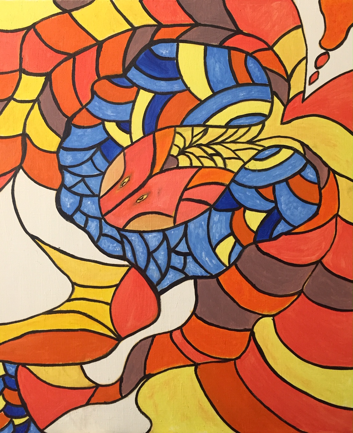 油絵で描く抽象画！色の使い方と描き方について解説 想いをカタチに