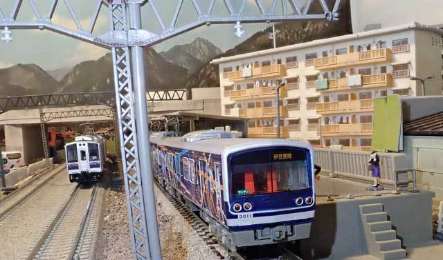 鉄コレの伊豆箱根鉄道3000系・ラブライブ！サンシャイン