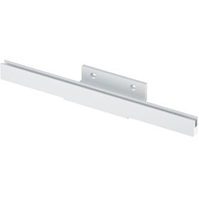 正面型ブラケット 240×22.5mm（シルバー） | ピクチャーレール、絵画