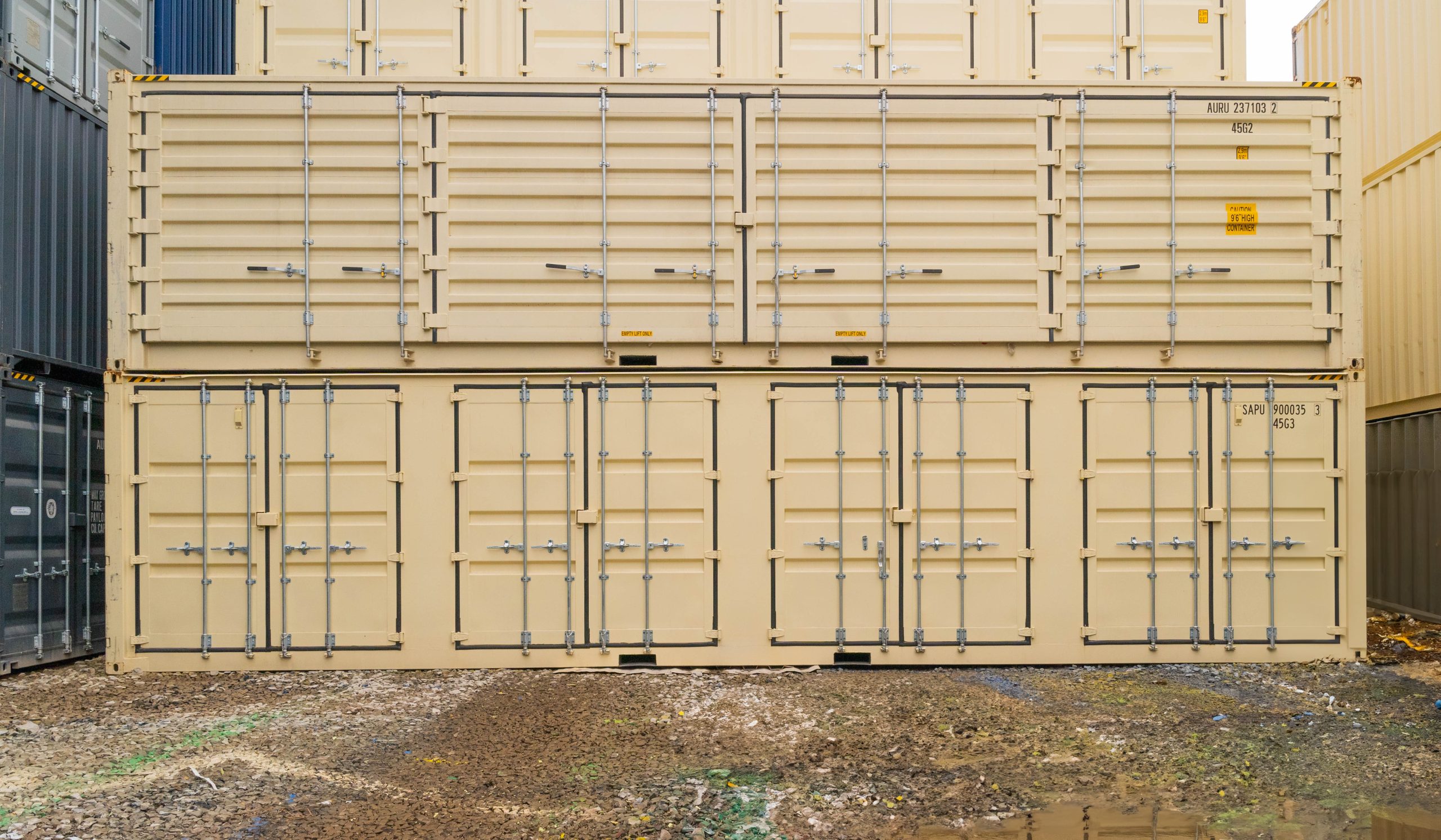Buy a 40ft New High Cube Shipping Container With Side Doors