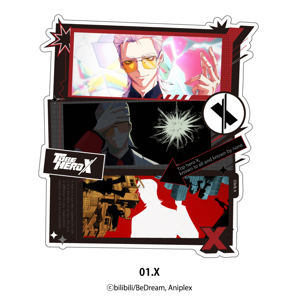 ステッカー - GOODS | TVアニメ「TO BE HERO X」公式サイト
