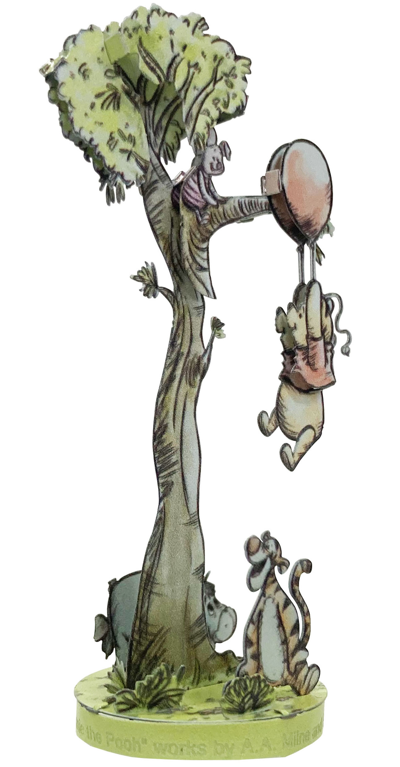 くまのプーさん | TENYO Metallic nano puzzle